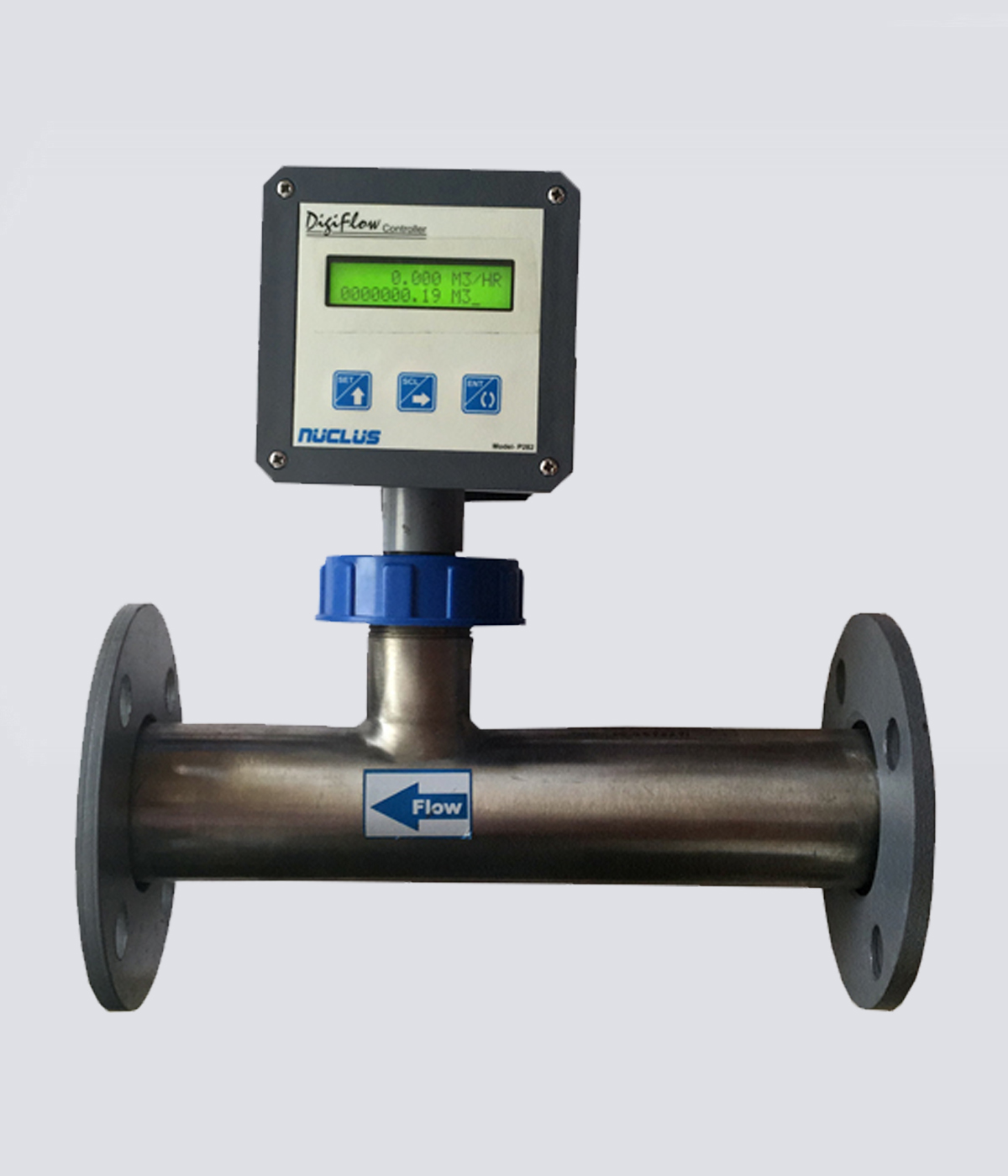 Insertion Paddle Wheel type Flow Totalizer with PP Sensor & SS Stub End fitting - series 282